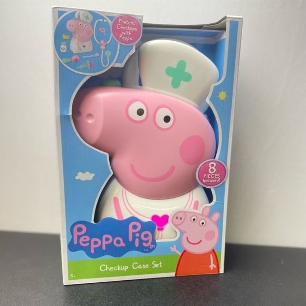 Peppa Pig~Checkup Case Set 8-Piece Include